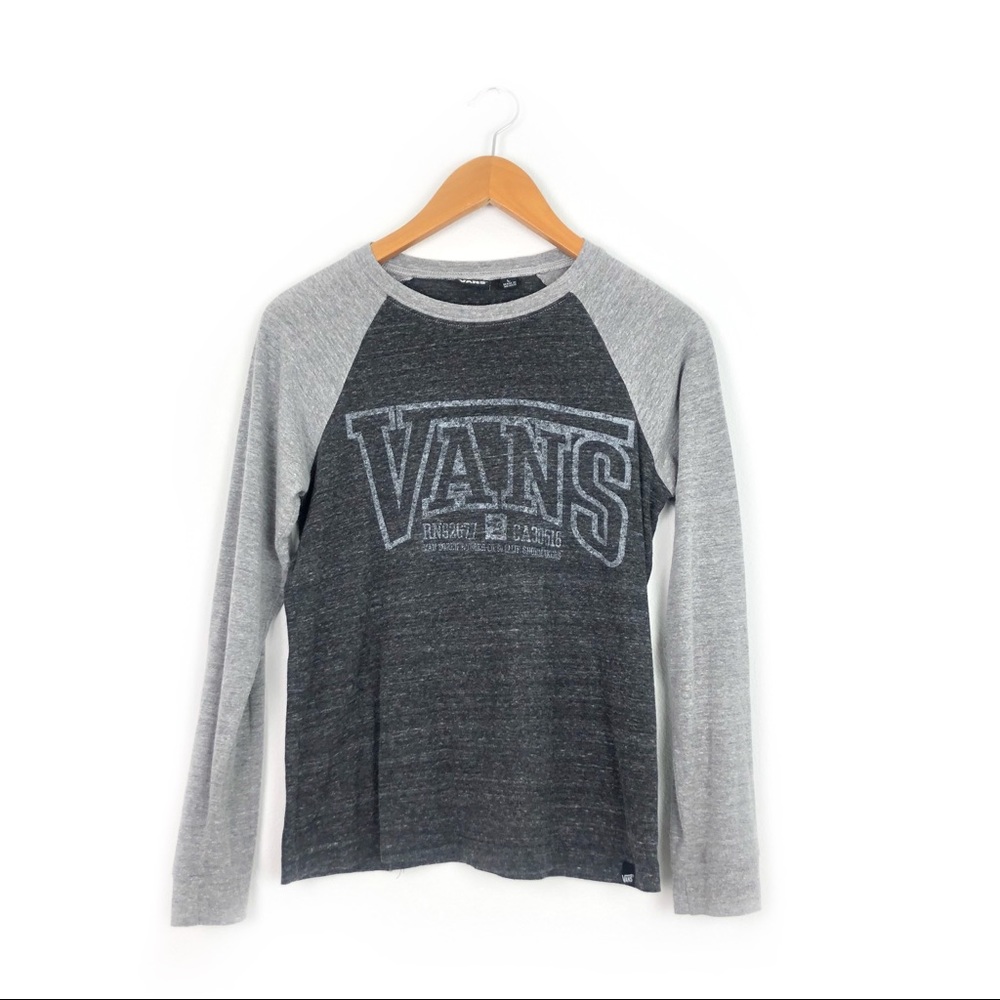 Vans Boys Long Sleeve Large